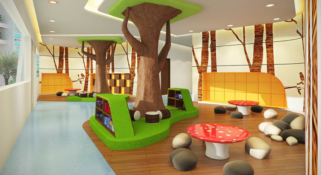 creche and kindergarten at The Residences at Commonwealth by Century