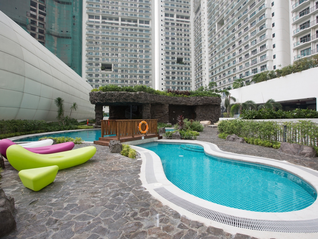 Pool Area at Acqua Private Residences