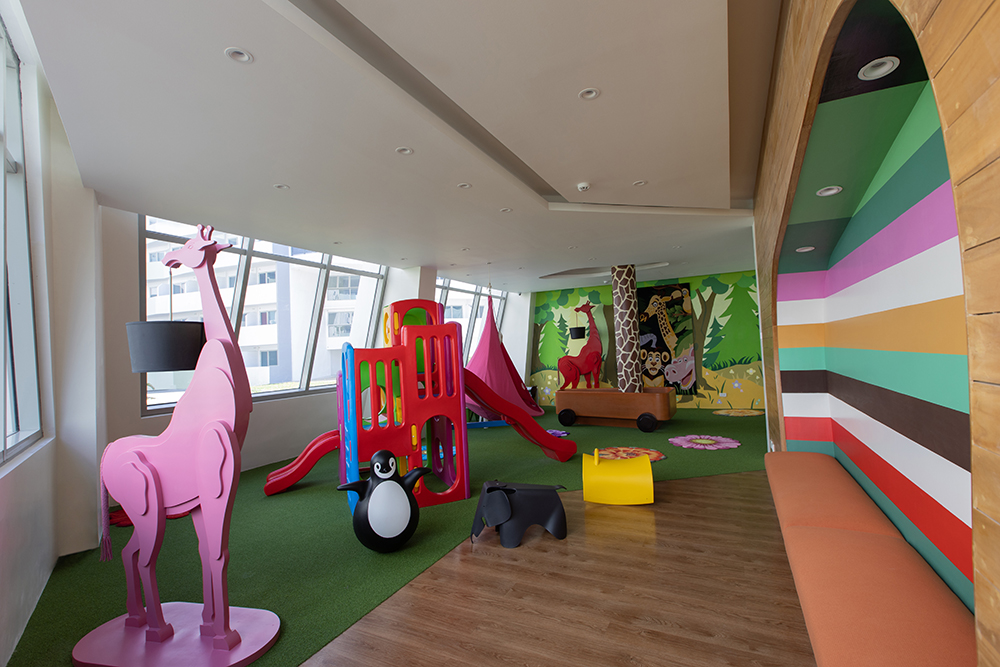 play area at The Residences at Commonwealth by Century